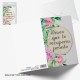 Tarjeta felicitacion Deseo que te recuperes pronto 17x12 cm
