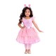 Disfraz Peppa Pig vestido rosa para nina tallas