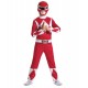 Disfraz Power Rangers Mighty Morphin Rojo para nino traje original de Hasbro que incluye mono y mascara tallas 3 4 5 6 y 7 8 An