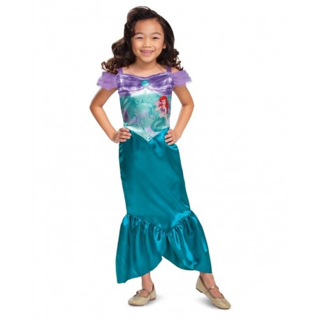 Disfraz Ariel La Sirenita nina tallas Pricesas Disney original