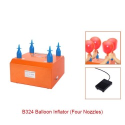 Hinchador de globos electrico 4 boquillas