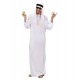 Disfraz jeque arabe blanco adulto unisex tallas