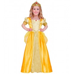 Disfraz princesa amarilla bella para nina tallas