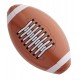Balon de futbol americano o rugby hinchable 36 cm