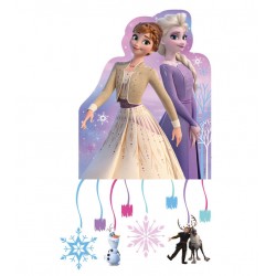 Pinata Frozen Elsa y Ana Disney 27x21 cm
