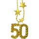 Collar 50 cumpleanos oro