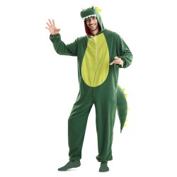 Disfraz Dragon verde para hombre talla L
