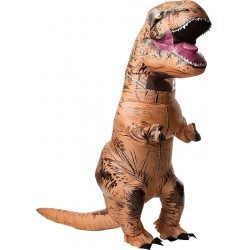 Disfraz Tiranosaurio T Rex Hinchable con sonido para adulto