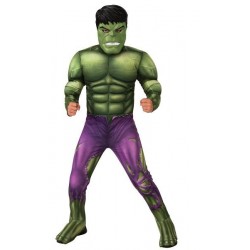 Disfraz Hulk musculoso original Marvel infantil