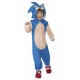 Disfraz Sonic original deluxe para nino unisex