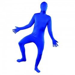 Disfraz la sombra azul malla 706179 morphsuits