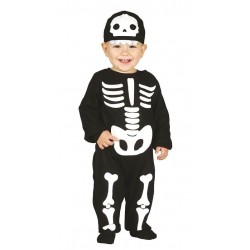 Disfraz esqueleto para bebe talla 2 3 anos