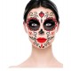 Adhesivo maquillaje glitter catrina 20 cm