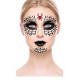 Maquillaje glitter face arana spider