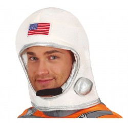 Casco astronauta de tela para adulto