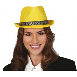 Sombrero gangster amarillo