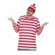 Conjunto wally camisa gafas y gorro