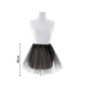 Tutu Negro 40 cm falda de tul