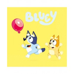 Servilletas Bluey cumpleaños 20 ud 33 cm