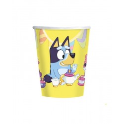 Vasos Bluey cumpleanos 8 ud