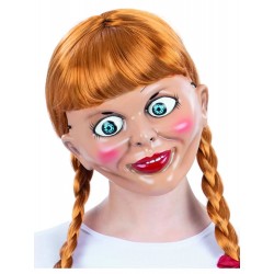 Mascara Annabelle para adulto con peluca