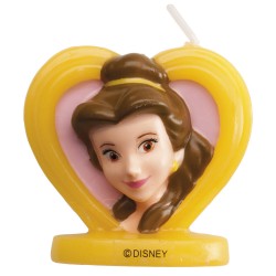 Vela Bella Princesa Disney 3D 55 cm para tarta