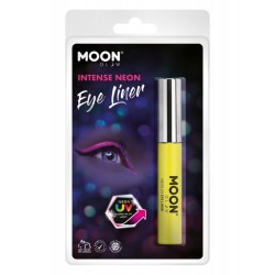 Eye liner amarillo intenso neon 10 ml moon brilla luz UV