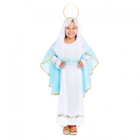 Disfraz Virgen Maria para nina talla 3 4 anos