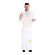 Disfraz papa blanco y oro para hombre tallas
