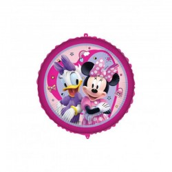 Globo Minnie Mouse y Daisy Corazon 45 cm