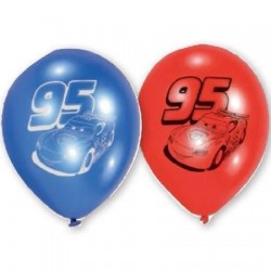 Globos de cars baratos de latex 9 6 uds