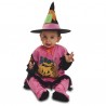 Disfraz brujita calabaza talla 7-12 meses
