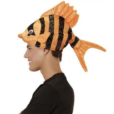 Sombrero pez naranaja como nemo gorro gracioso