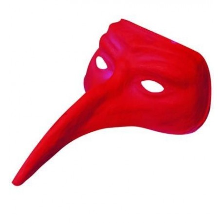 Mascara veneciana pico de ave plastico la peste
