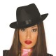 Sombrero gangster negro alta calidad