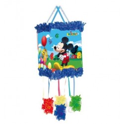 Pinata mickey mouse globos con antifaz