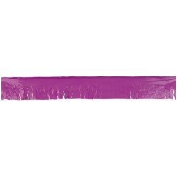 Fleco plastico morado 25 metros fiesta popular