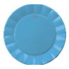 Platos azul up 23 cm 6 unds plastico alta calida