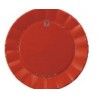 Platos rojos up 23 cm 6 unds plastico alta calidad