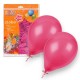 Globos fucsia 100 unidades 23 cm 9 latex