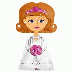 Globo novia gigante para helio