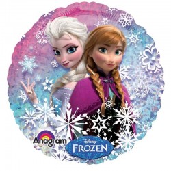 Globo frozen holografico anna elsa foil 18 45 cm