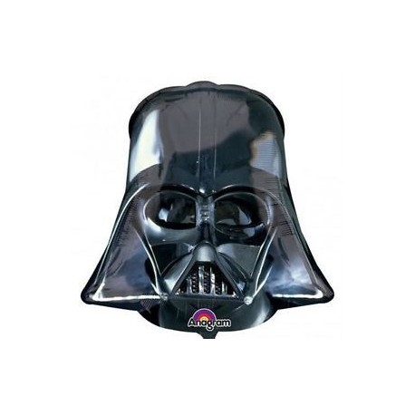 Globo darth vader casco negro 63x63 cm star wars
