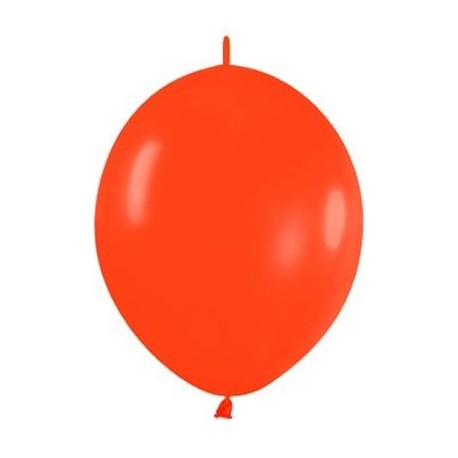 Globo naranja link o loon 28 cm 25 unidades