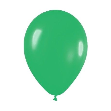 Globo verde Jade Sempertex 30 cm 12 50 unidades