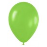 Globo verde lima de 30 cm 12" serpentex bolsa 50 unidades