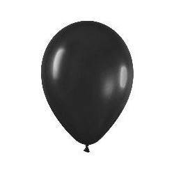 Globo negro 080 sempertex 50 unidades de 30 cm R1239