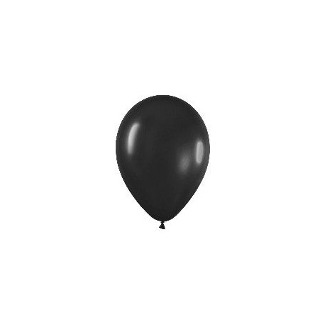 Globo negro 080 sempertex 50 unidades de 30 cm R1239