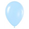 Globo satin azul de 30 cm serpentex bolsa 50 unidades