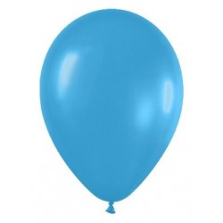 Globo azul neon r 12 30cm 50uds sempertex